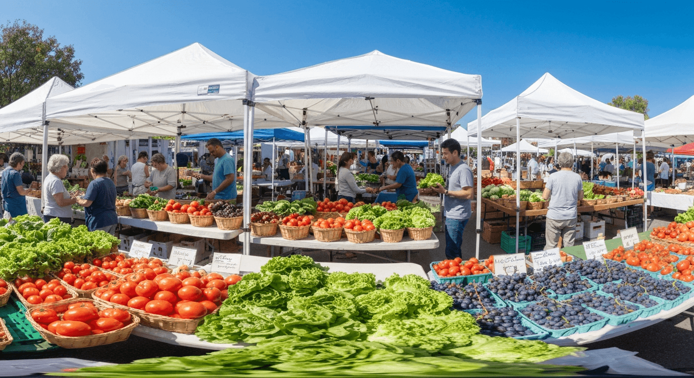 Farmer's market vendors
